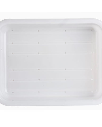 Tablecraft F1529 Hộp Bảo Quản Tủ Đông, 21 1/4 x 15 3/4 x 5, Polyethylene