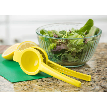 Dụng Cụ Vắt Chanh Cầm Tay Tablecraft H119Y Hợp Kim Kẽm Phủ, Vàng 22.2 cm