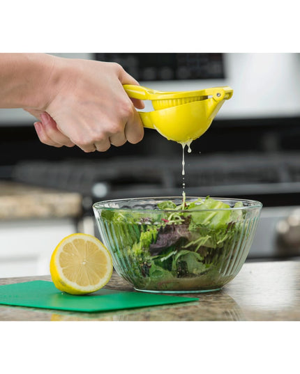 Dụng Cụ Vắt Chanh Cầm Tay Tablecraft H119Y Hợp Kim Kẽm Phủ, Vàng 22.2 cm