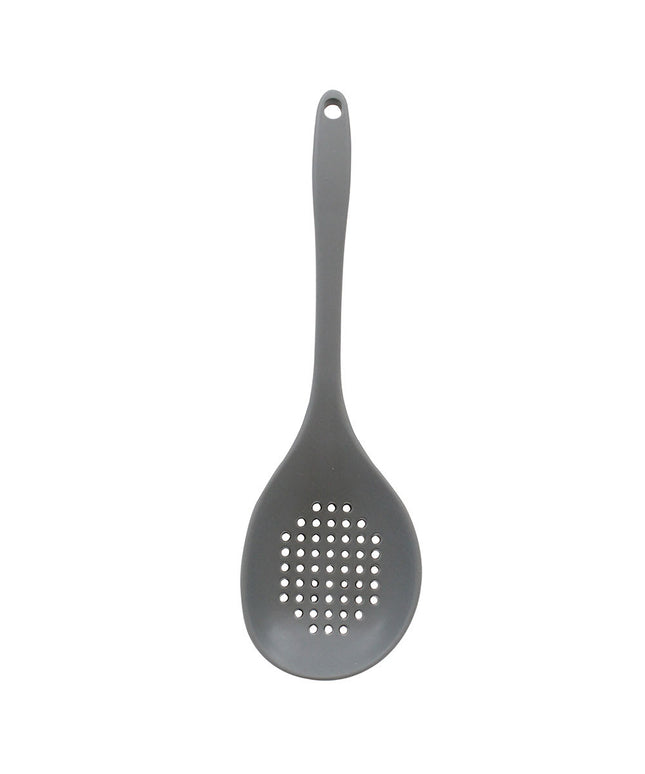 Thìa Phục Vụ Có Lỗ Tablecraft H3903GY 34.3 cm Silicone Xám