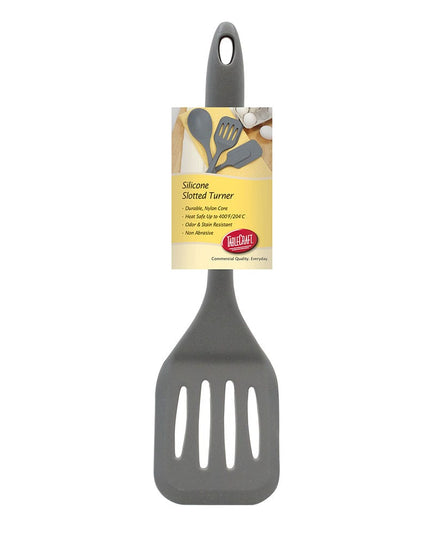 Xẻng Lật Có Rãnh Tablecraft H3905GY Silicon Màu Xám 30.5 cm
