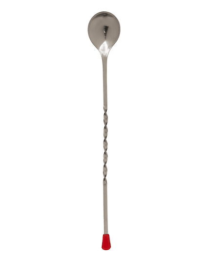 Thìa Bar Tablecraft H501K 28 cm Núm Đỏ Thép Không Gỉ