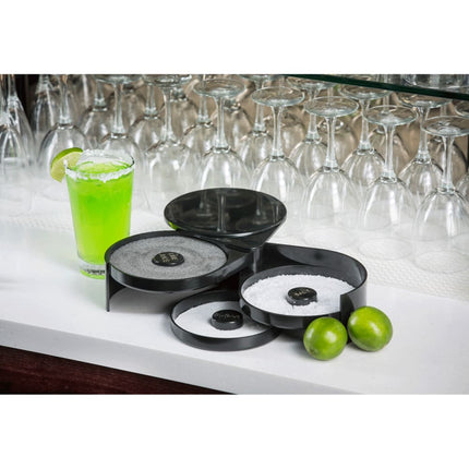 Dụng Cụ Tẩm Viền Ly 3 Tầng Tablecraft H633 Nhựa Đen