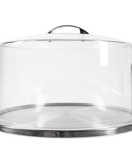 Đĩa Bánh Nắp Đậy Tablecraft H820P422 32.4 cm Trong Suốt
