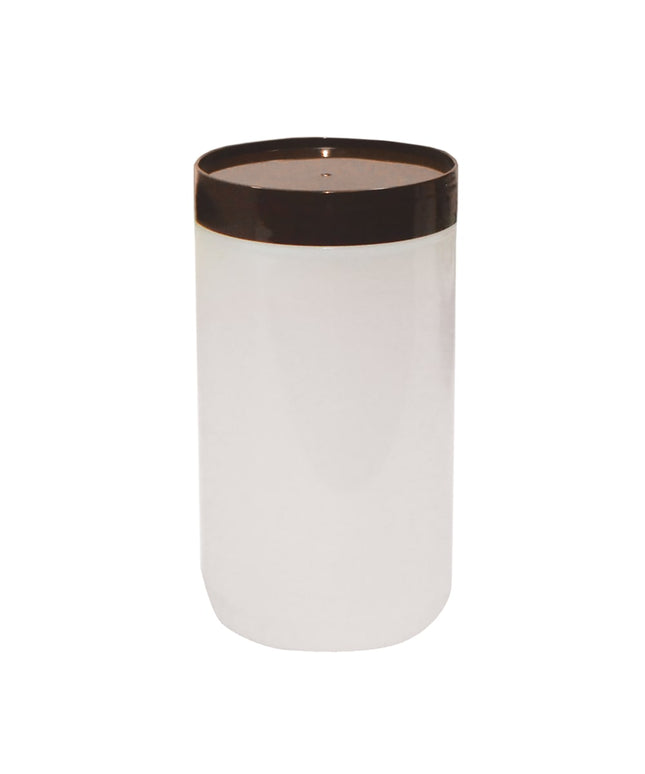 Bình Dự Trữ Polyethylene Tablecraft JC1032BR Nắp Mã Màu Nâu Cỡ Quart