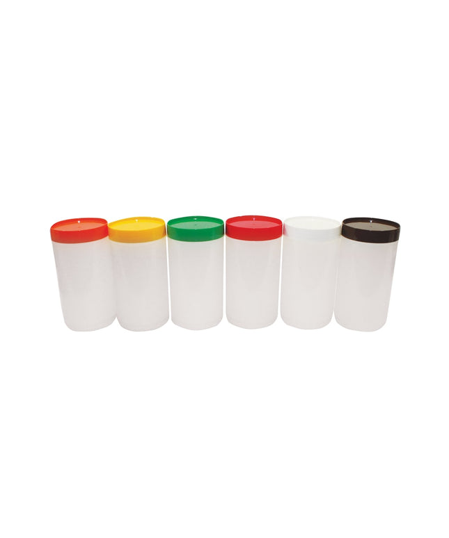 Bình Dự Trữ Polyethylene Tablecraft JC1032X Nắp Mã Màu Cam Cỡ Quart