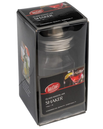 Bình Lắc Cocktail Thủy Tinh Tablecraft MJS14 Trong Suốt 414 ml