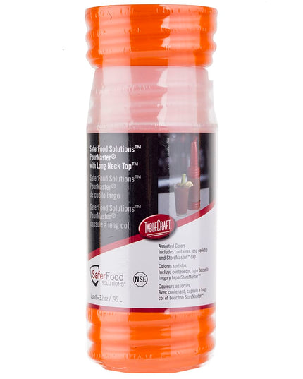 Bình Rót Tablecraft N32A PourMaster 0.9 lít Cổ Dài & Nắp Nhiều Màu