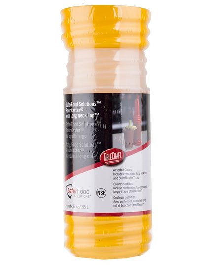 Bình Rót Tablecraft N32A PourMaster 0.9 lít Cổ Dài & Nắp Nhiều Màu