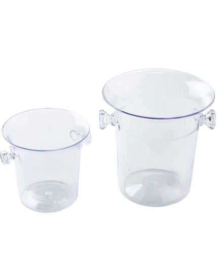Xô Đựng Rượu Vang Tablecraft PB5120 21.3 cm SAN, Trong Suốt