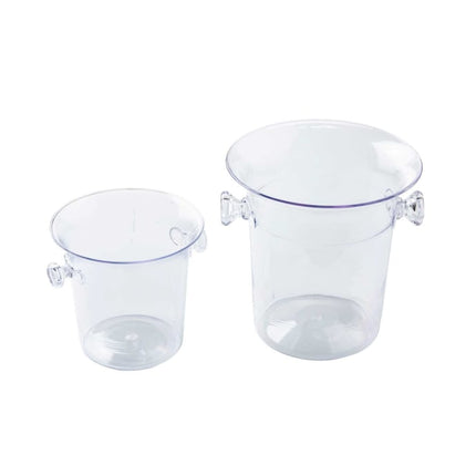 Xô Đựng Rượu Vang Tablecraft PB5120 21.3 cm SAN, Trong Suốt