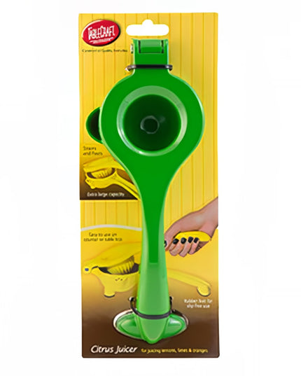 Dụng Cụ Vắt Chanh Xanh Cầm Tay Tablecraft V119GN Hợp Kim Kẽm Phủ, Xanh Lá