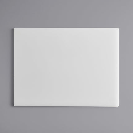 Thớt nhựa polyethylene trắng Choice 61 x 46 x 1,3 cm