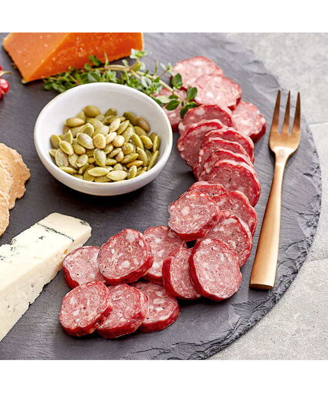 Xúc xích bologna nai vòng Shaffer Venison Farms 0,45 kg - Thùng 10 cái
