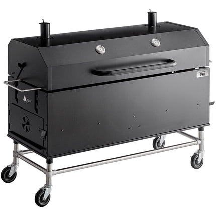 Lò nướng hun khói than / củi Backyard Pro 554SMOKR60KD 152 cm với vỉ điều chỉnh và nắp vòm