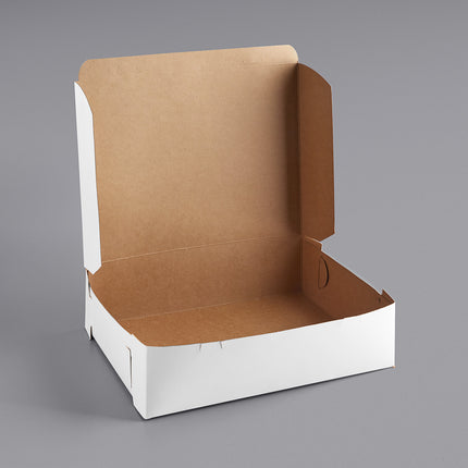 Hộp bánh nửa khay trắng 45,7 x 35,6 x 12,7 cm - Bó 50 cái