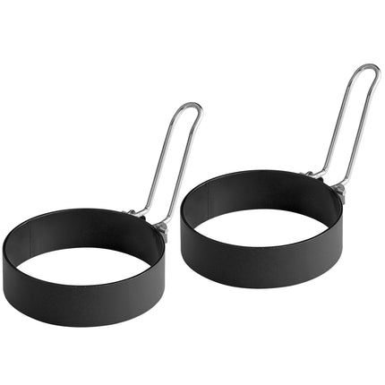 Khuôn tráng trứng chống dính Choice 7,6 cm kèm tay cầm gập - Gói 2 cái