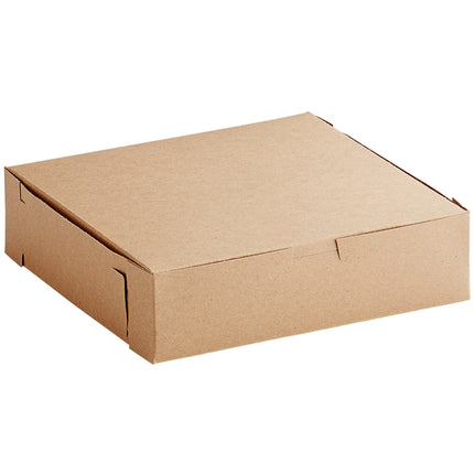 Hộp bánh 22,9 cm x 22,9 cm x 6,3 cm kraft - Bó 250 cái