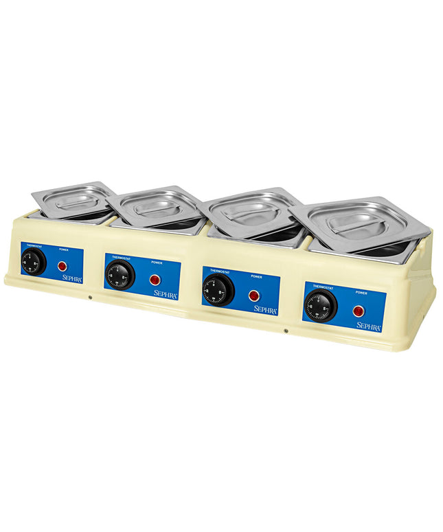 Máy làm tan chocolate 4 ngăn Sephra 09.SC4X1.5L 6 lít - 120V, 320W