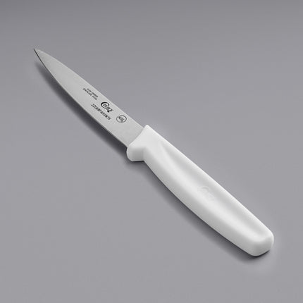 Dao gọt lưỡi trơn Choice 8,9 cm cán trắng