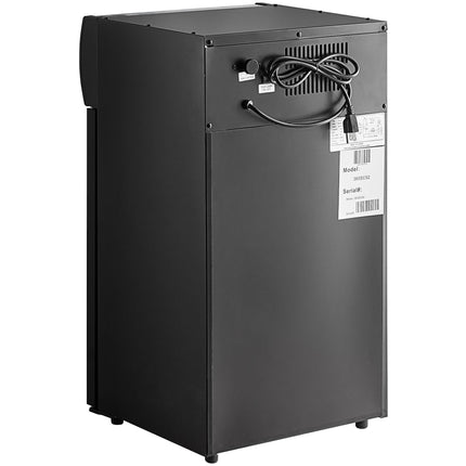 Tủ mát trưng bày để bàn Avantco SC-52 màu đen tùy chỉnh, cửa xoay