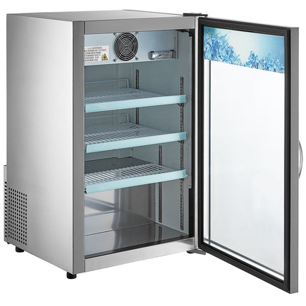 Tủ mát trưng bày để bàn thép không gỉ Avantco CRM-7-HC 116 lít, cửa lùa