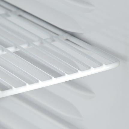 Tủ mát trưng bày để bàn tùy chỉnh đen Avantco SC-40 với cửa bản lề