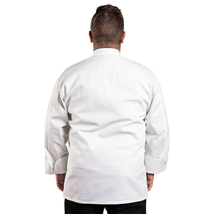 Áo bếp unisex tay dài Uncommon Chef Soho 0435 trắng, tùy chỉnh - size 2XL