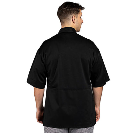 Áo bếp cộc tay lưng lưới Uncommon Chef Venture Pro Vent màu đen size 2XL