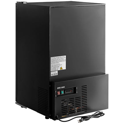 Tủ mát trưng bày để bàn đen cửa bản lề Avantco CRM-7-HC - 116,1 lít
