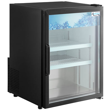 Tủ mát trưng bày để bàn cửa lật Avantco CRM-5-HC đen 110 lít