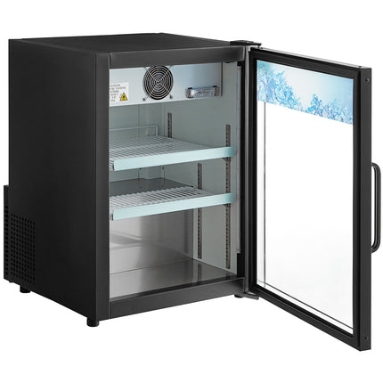 Tủ mát trưng bày để bàn cửa lật Avantco CRM-5-HC đen 110 lít