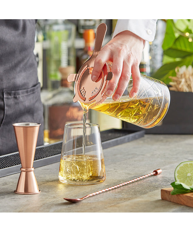 Bộ ly khuấy cocktail Acopa 4 món 739 ml phụ kiện màu đồng