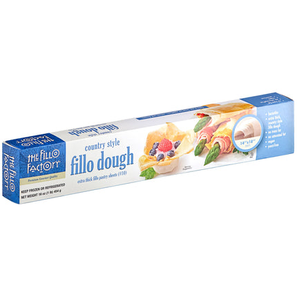 Bột lá phyllo (fillo) Fillo Factory #10 36 x 46 cm 454 g - Thùng 24 cái