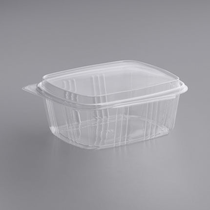 Choice Hộp Đựng Đồ Ăn Mang Đi Nắp Bản Lề Cao Nhựa RPET Tái Chế 32 oz Trong Suốt Nắp Vòm 200/Case