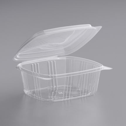 Choice Hộp Đựng Đồ Ăn Mang Đi Nắp Bản Lề Cao Nhựa RPET Tái Chế 32 oz Trong Suốt Nắp Vòm 200/Case