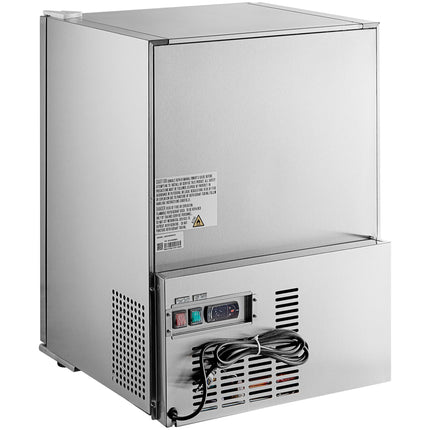 Tủ mát trưng bày để bàn thép không gỉ cửa bản lề Avantco CRM-5-HC - 110,4 lít