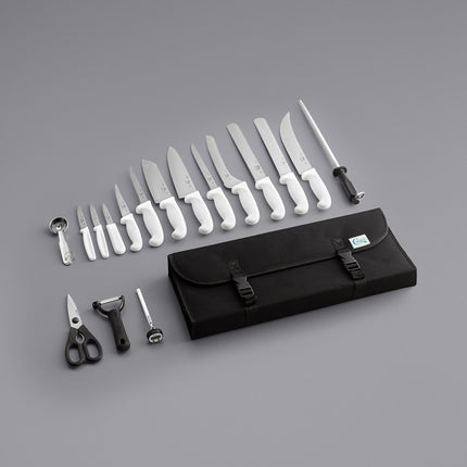 Bộ dao Choice 18 món cán trắng