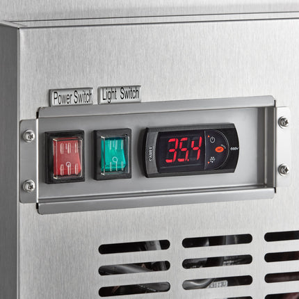 Tủ mát trưng bày để bàn thép không gỉ Avantco CRM-7-HC 116 lít, cửa lùa