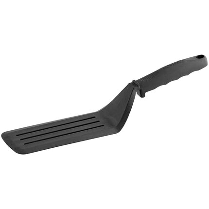 Xẻng lật nylon có rãnh chịu nhiệt cao Fourté màu đen 20 x 8 cm