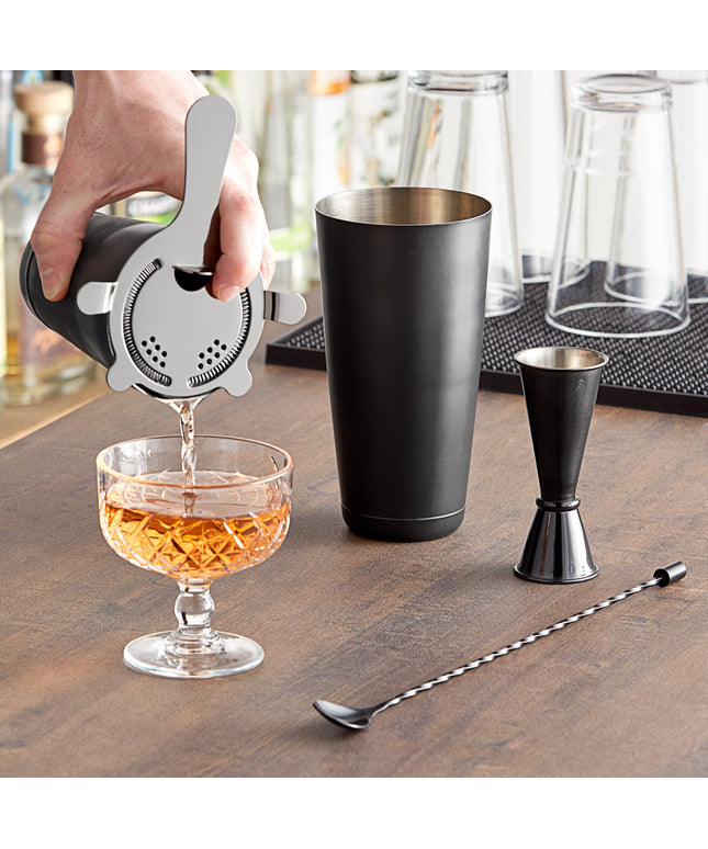 Bộ dụng cụ pha chế cocktail 4 món Acopa 473 ml màu đen