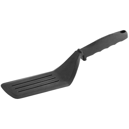 Xẻng lật nylon có rãnh chịu nhiệt cao Fourté màu đen 15 x 8 cm
