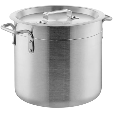 Nồi nấu nước dùng bằng nhôm tiêu chuẩn Choice 12 qt kèm nắp