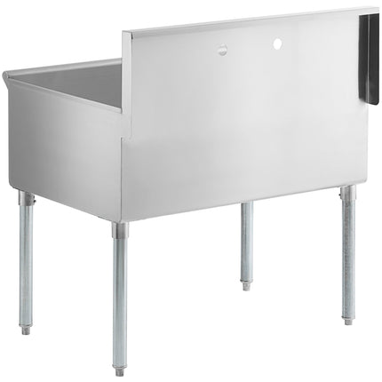 Bồn rửa công nghiệp 1 ngăn Regency 91 cm với chậu 91 x 61 x 33 cm