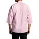Áo bếp tay lửng unisex Uncommon Chef Epic màu hồng nhẹ khe hông in tùy chỉnh 0975 - S