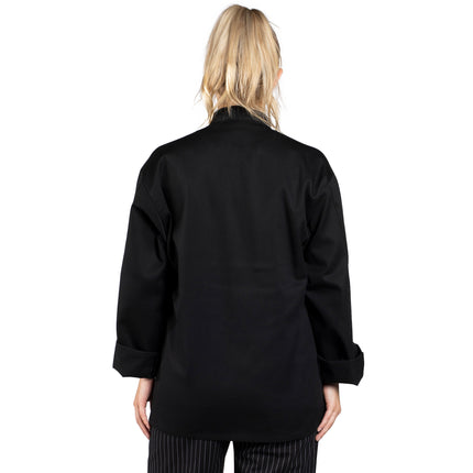 Áo bếp dài tay lưng lưới Uncommon Chef màu đen size 3XL