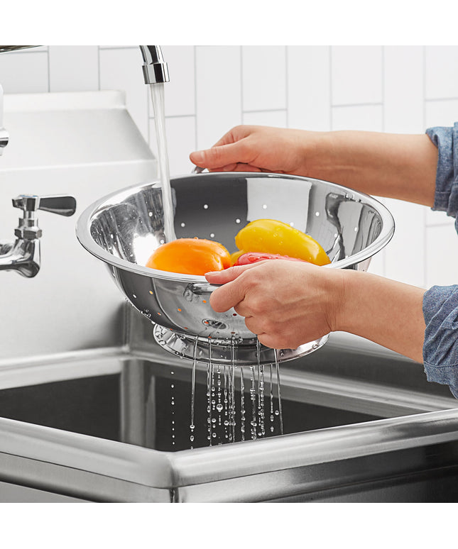 Rổ lọc inox Choice 4,7 lít có đế và tay cầm