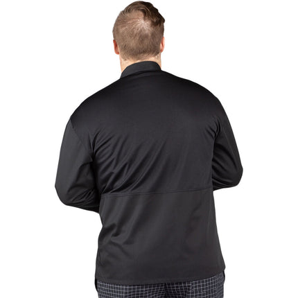 Áo bếp tay dài Uncommon Chef Barbados Pro Vent unisex màu đen lưng lưới có thể in logo 0481 - 2X
