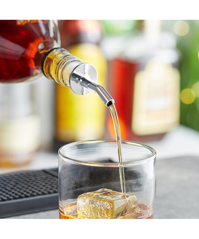 Vòi rót whisky Choice màu crôm không vòng cổ - Gói 12 cái