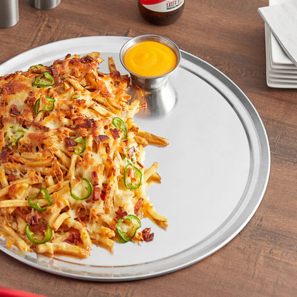 Khay nướng pizza nhôm vành rộng Choice 41 cm - Thùng 24 cái